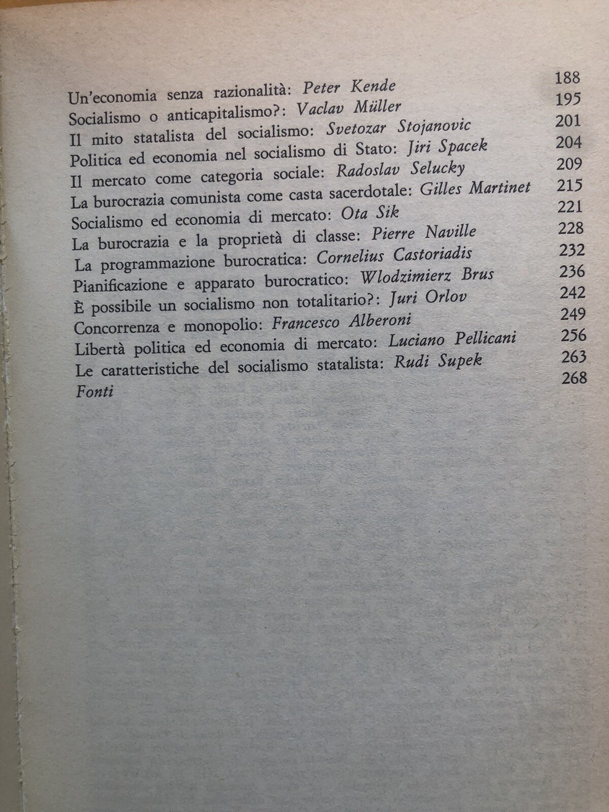 Il mito del collettivismo, Lorenzo Infantino. Sugarco 1983