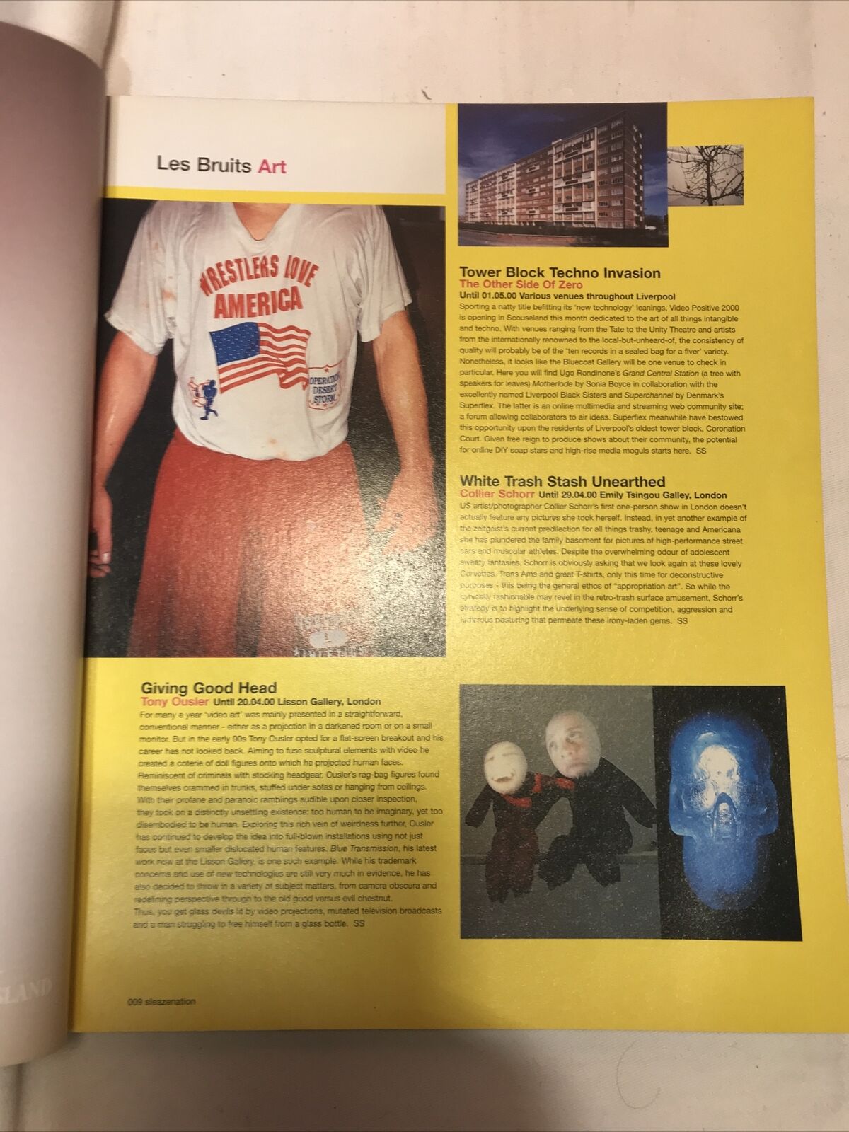 Sleazenation April 2000 BOLLYWOOD,SEX PISTOLS,,HIJACKS,GABBA,BEENIEMAN.