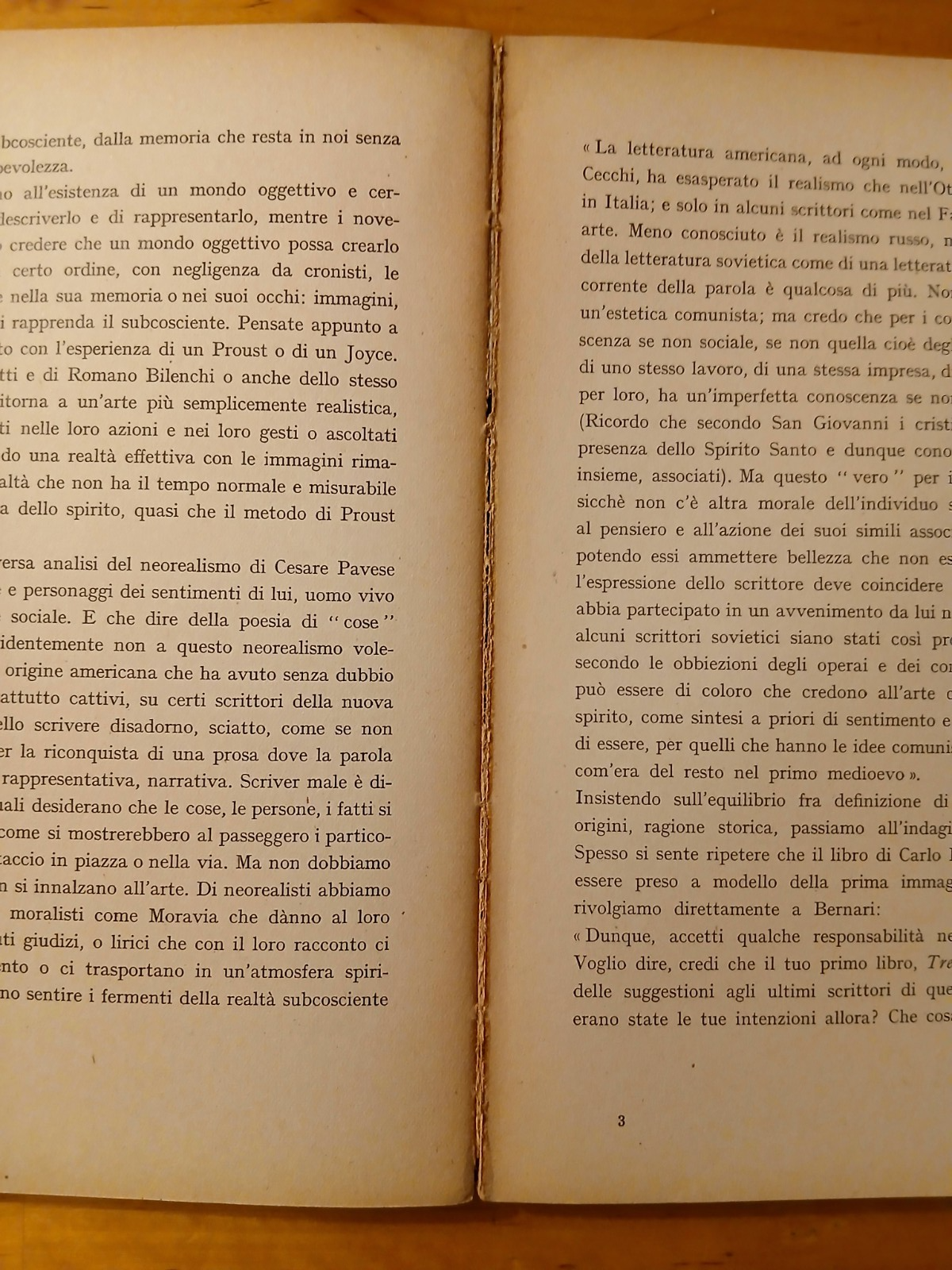 Inchiesta sul neorealismo - Carlo Bo, Edizioni Radio Italiana 1951