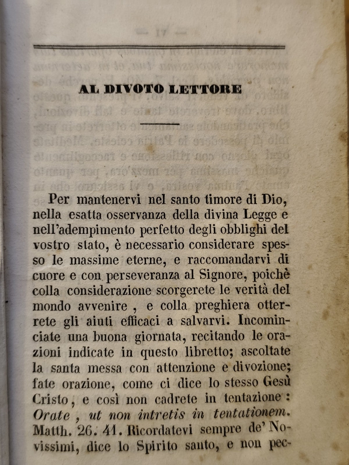 Giardino spirituale ovvero pratiche divote, Napoli 1858 Tipografia Vernieri