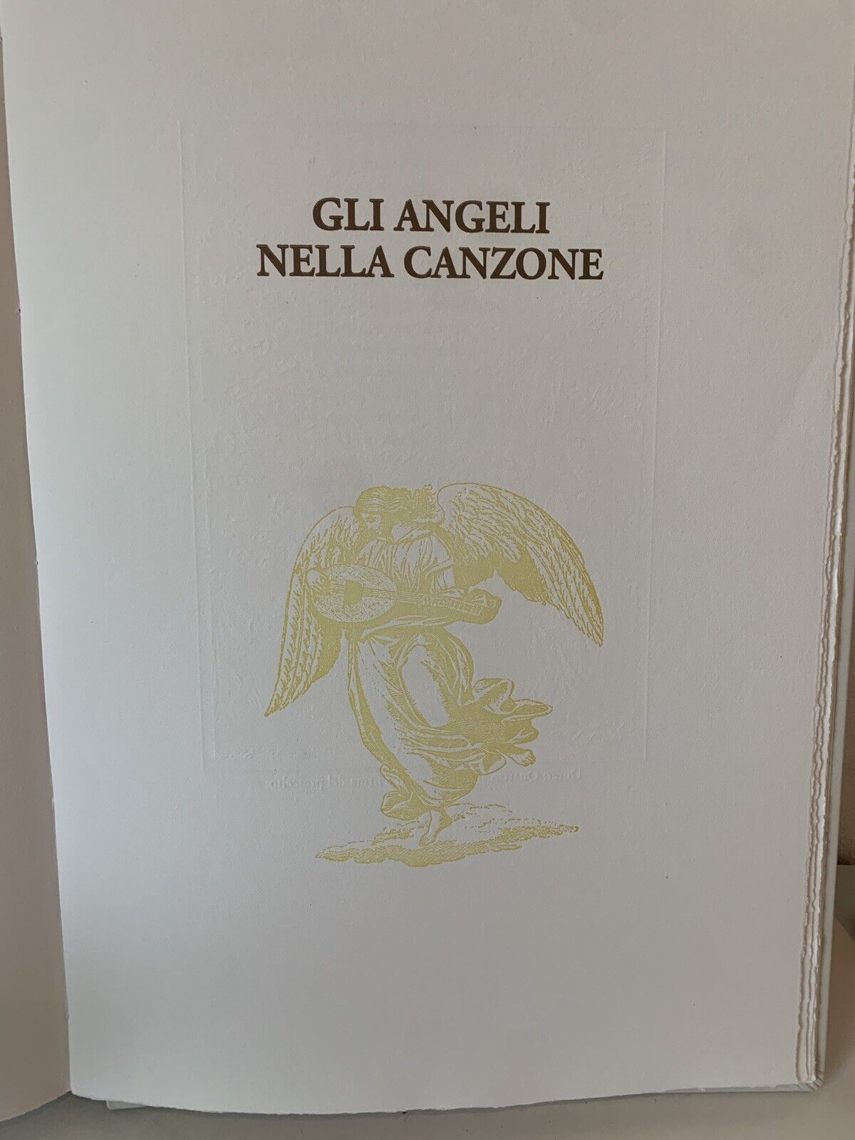 L'Angelo, Elvio Marchionni, FAS fondazione archivio storico 2016