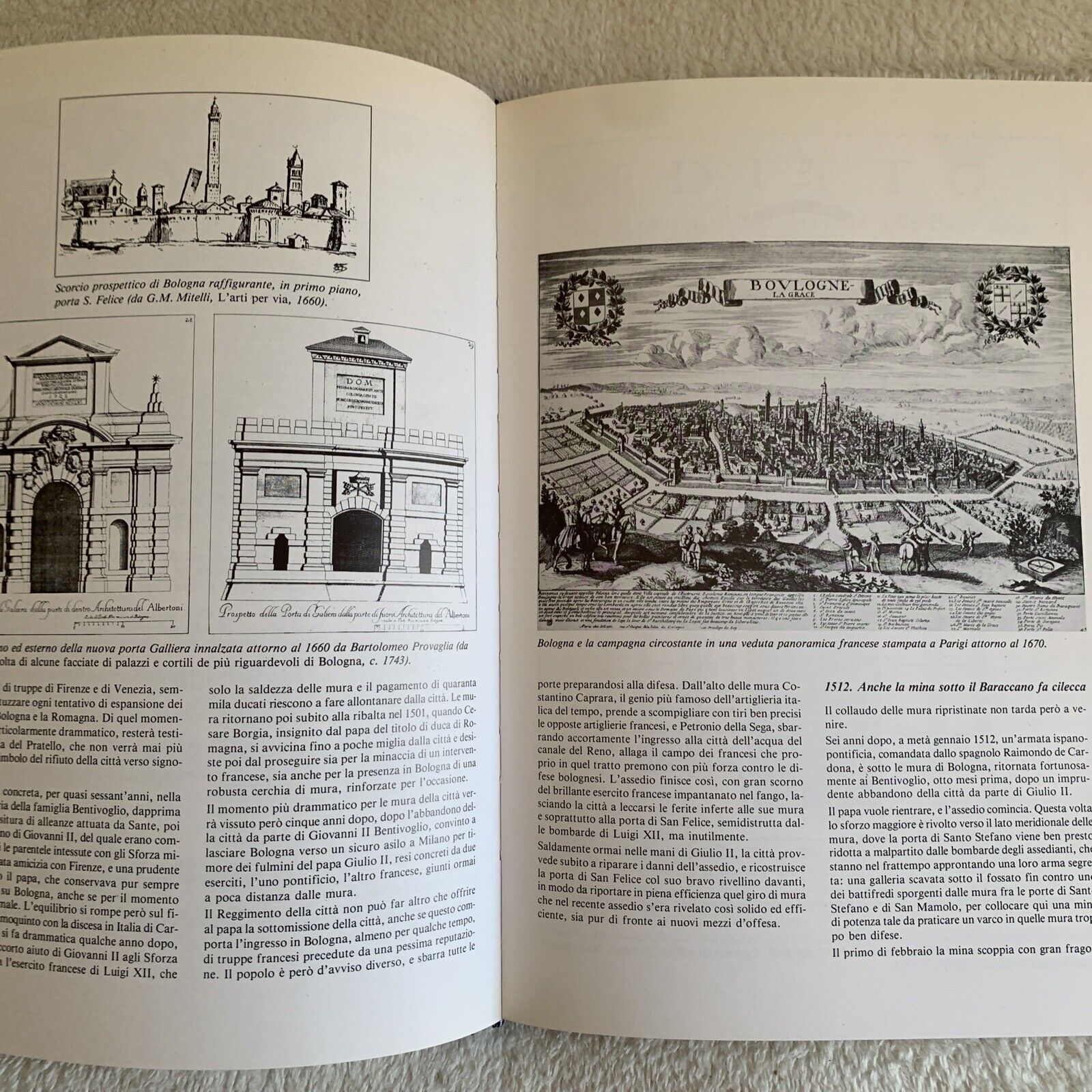 Le mura perdute - Giancarlo Roversi. Storia immagini cerchia fortificata Bologna