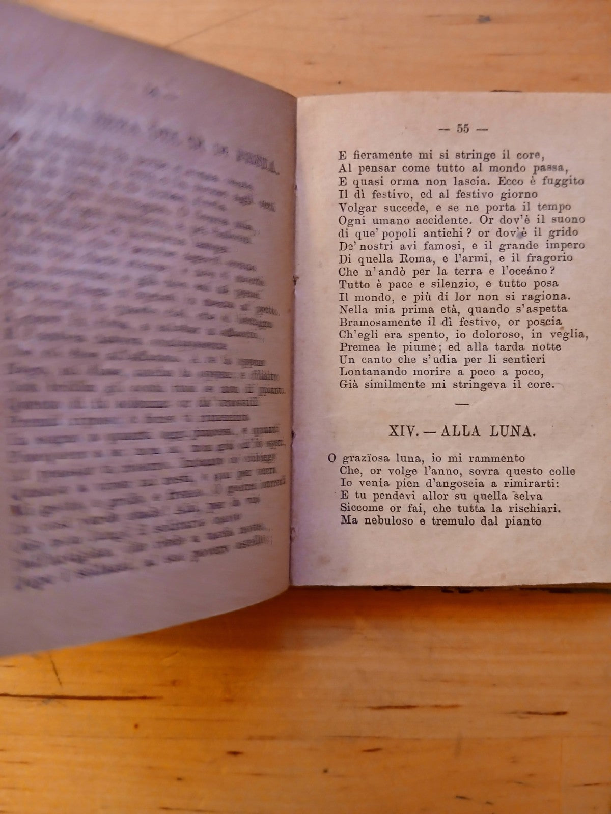 Poesie di Giacomo Leopardi - Gabriele Regina editore Napoli 1889