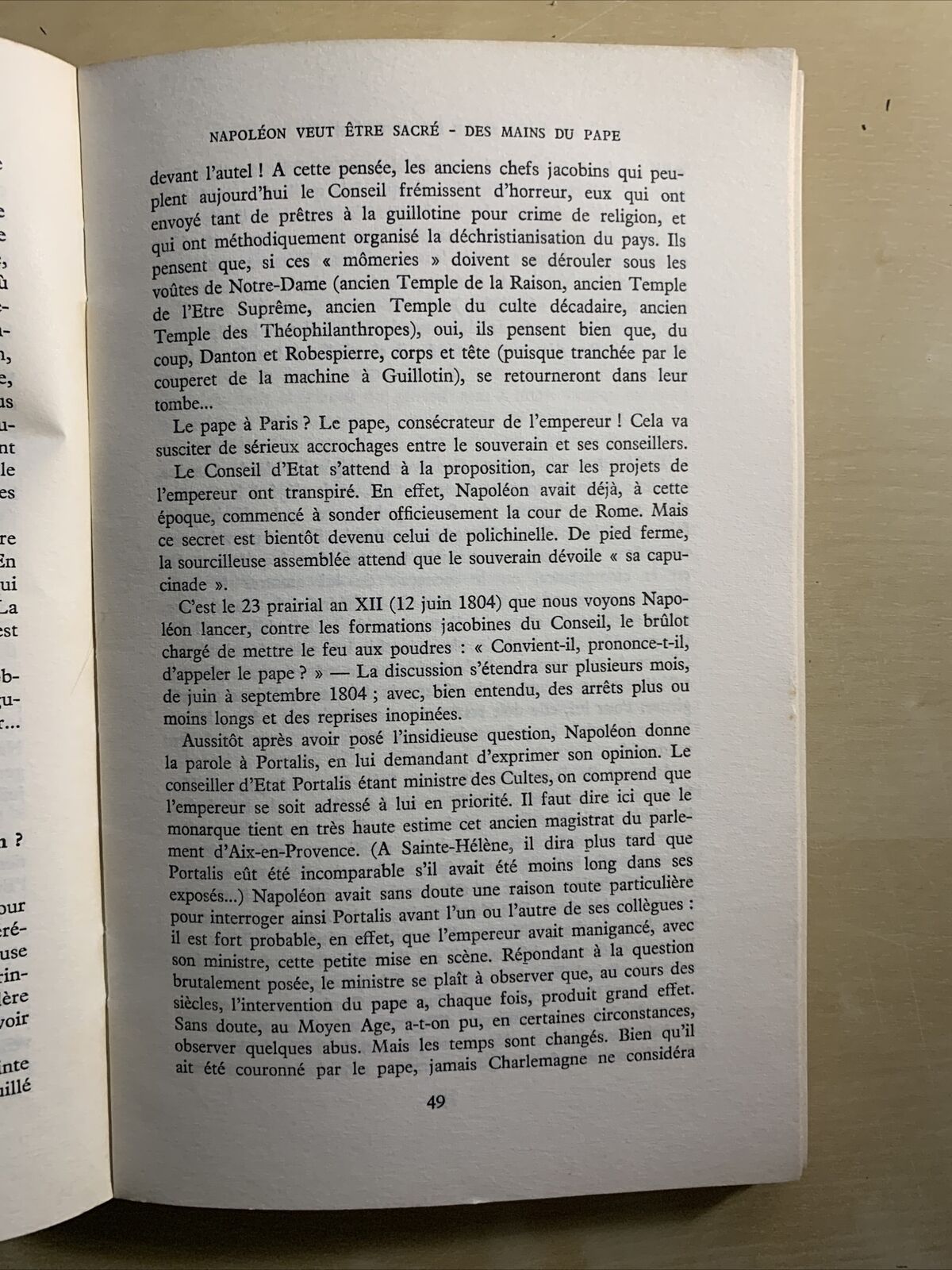 LE SACRE DE NAPOLÉON 1er - HENRI GAUBERT. L'HISTOIRE FLAMMARION #