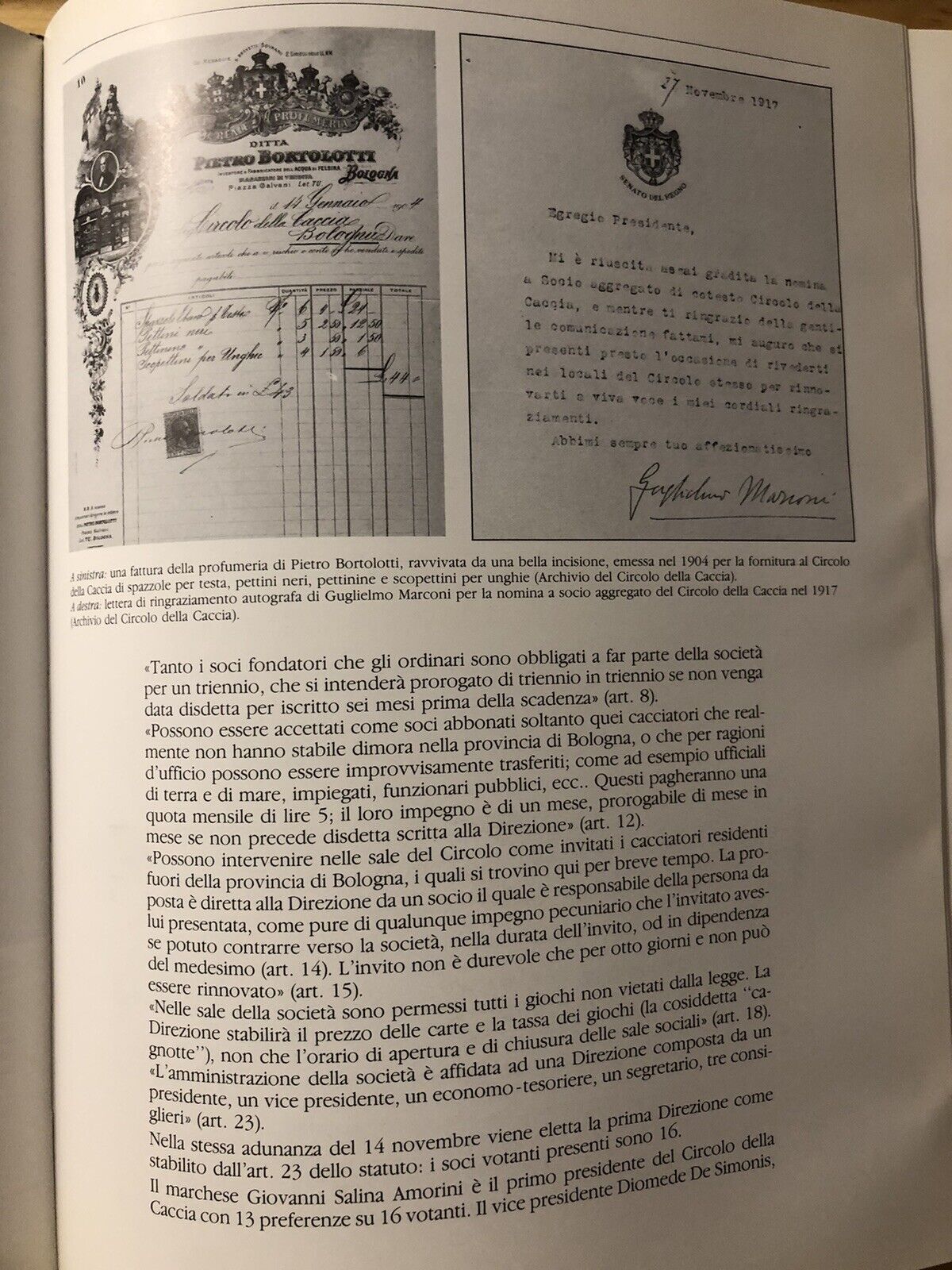 Il circolo della caccia in Bologna 1888-1988 la storia il palazzo le opere