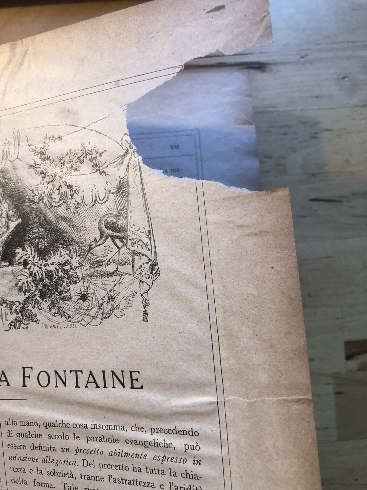 Le favole di La Fontaine - Gustavo Dorè, Emilio De Marchi.  primi del '900 s.d.