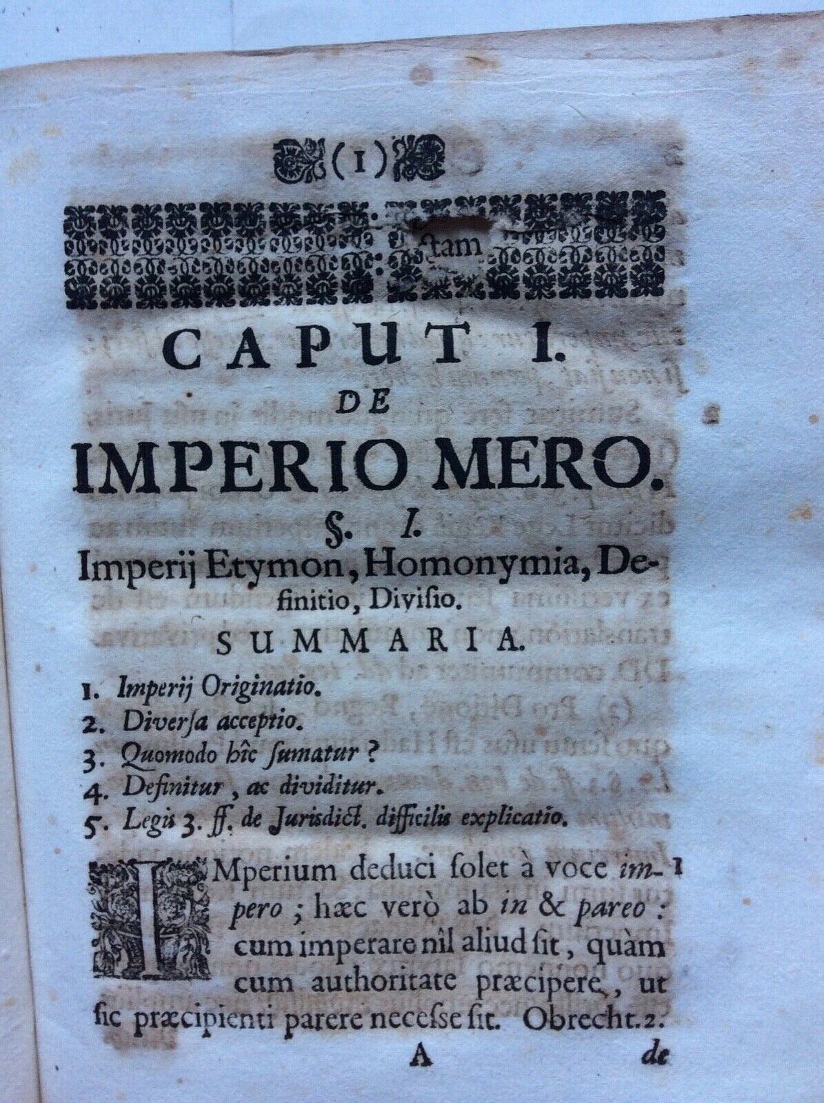 IMPERIUM MERUM, AC MIXTUM.GEORGIUS CHRISTOPHORUS STYRGKH 1685,TYPIS JOANNIS MAYR