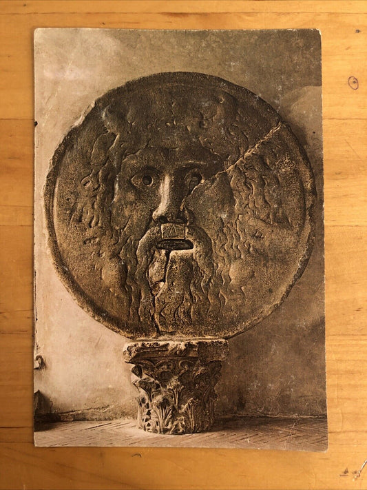 CARTOLINA - ROMA LA BOCCA DELLA VERITà. NON VIAGGIATA