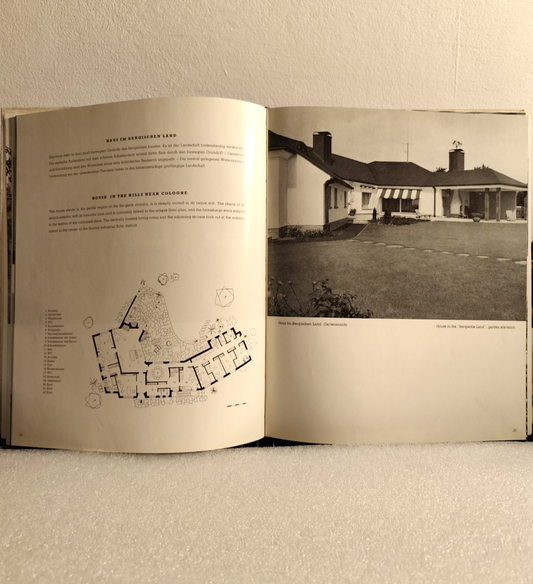 LandHauser - Bauten und raume - Brehaus de Groot - Verlag Wasmuth Tubingen 1957