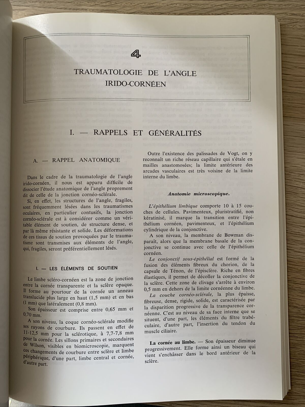 Plaies et contusions du segment anterieur de l'oeil. C. Boudet. Ophtalmologie #