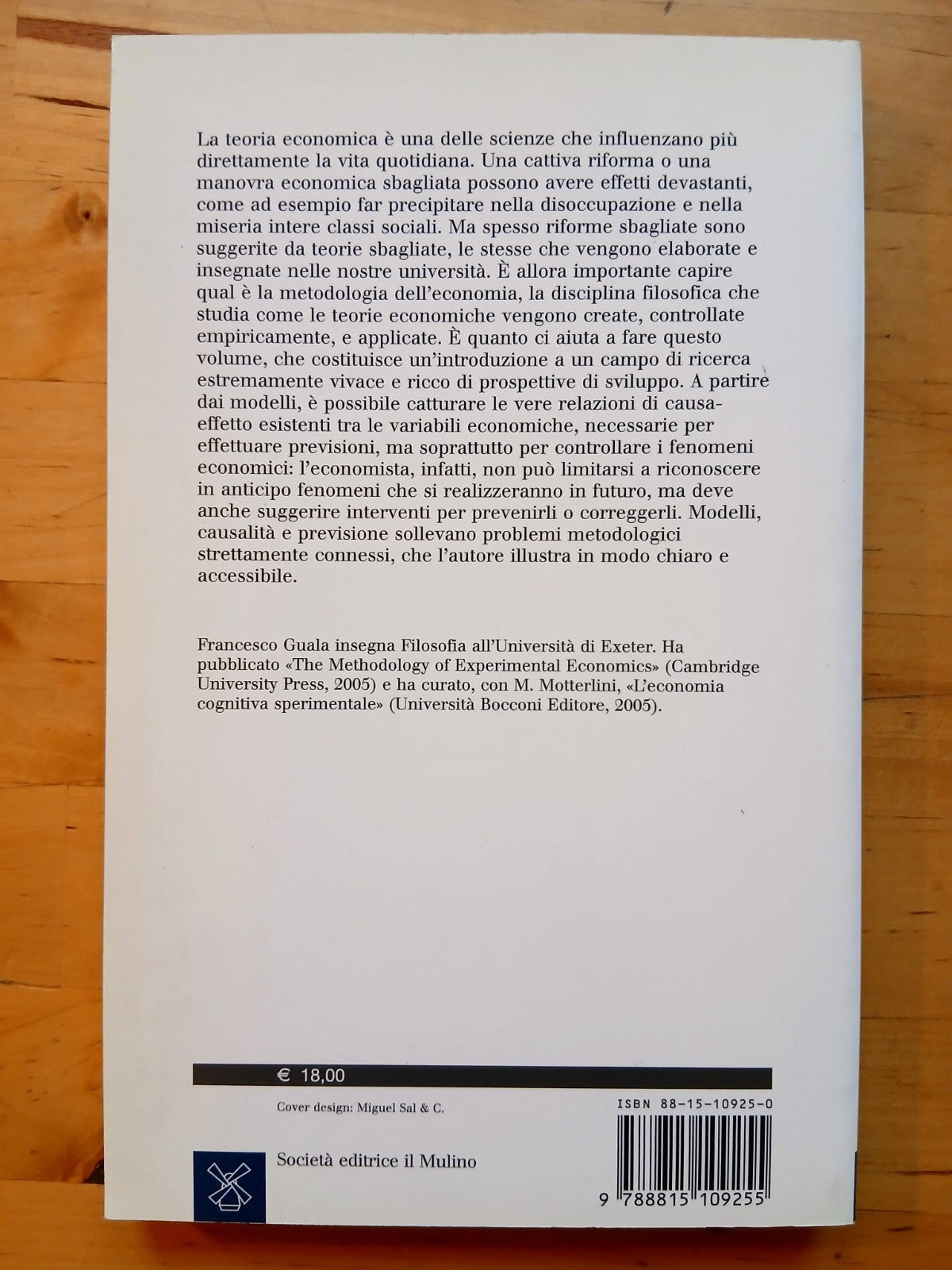 Filosofia dell'economia - Francesco Guala - Il Mulino 2006
