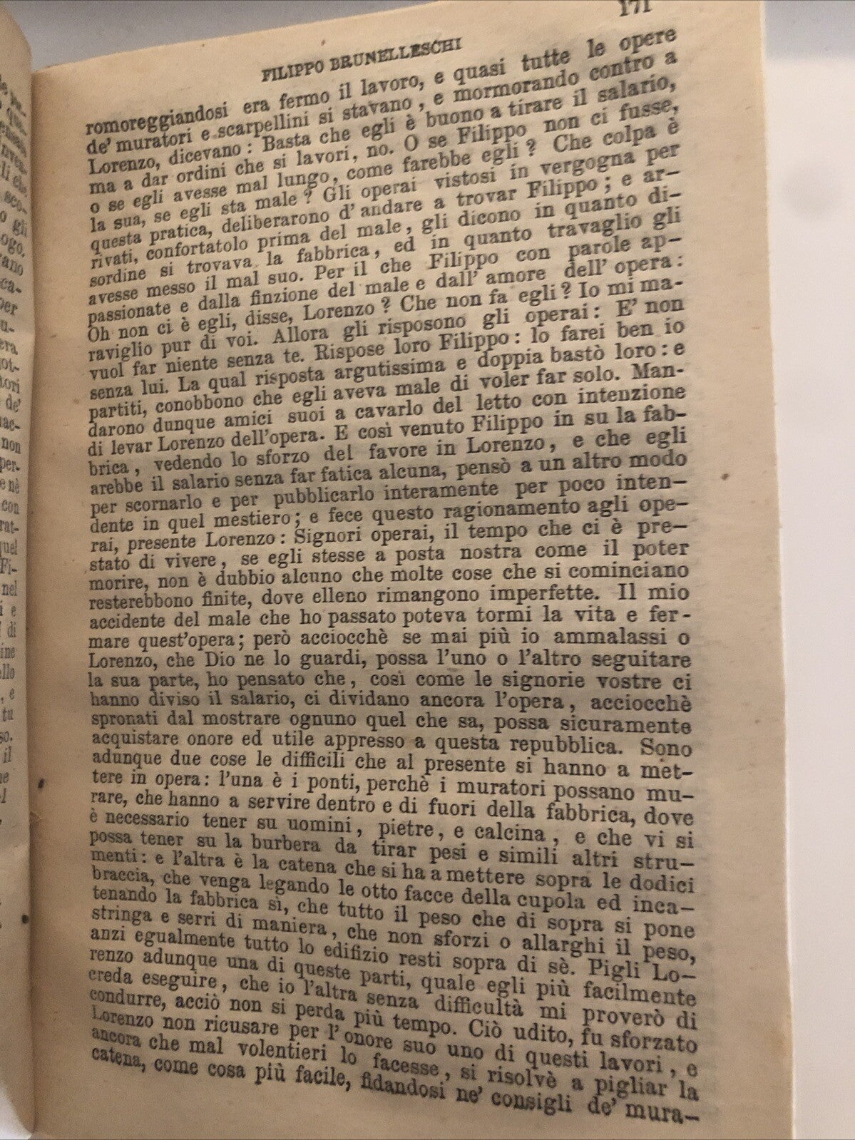 Giorgio Vasari  - Prose Scelte, Sonzogno editore 1877. volume unico