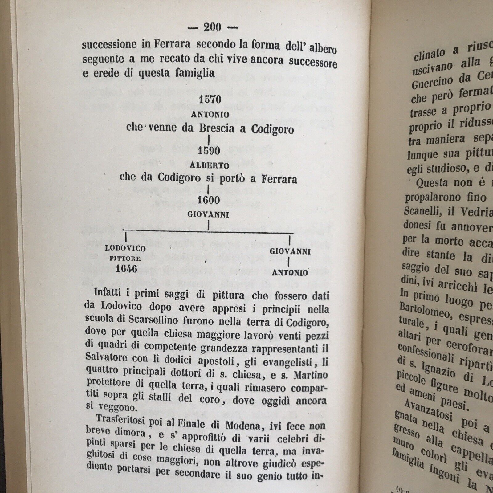 VITE DE' PITTORI E SCULTORI FERRARESI, Baruffaldi Girolamo, A. Forni ed. 2 VOLUM