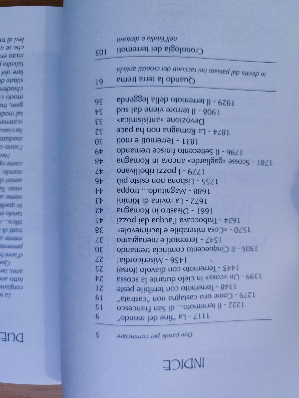 Epicentro Emilia Romagna da mille anni nei racconti dei cronisti antichi, Costa
