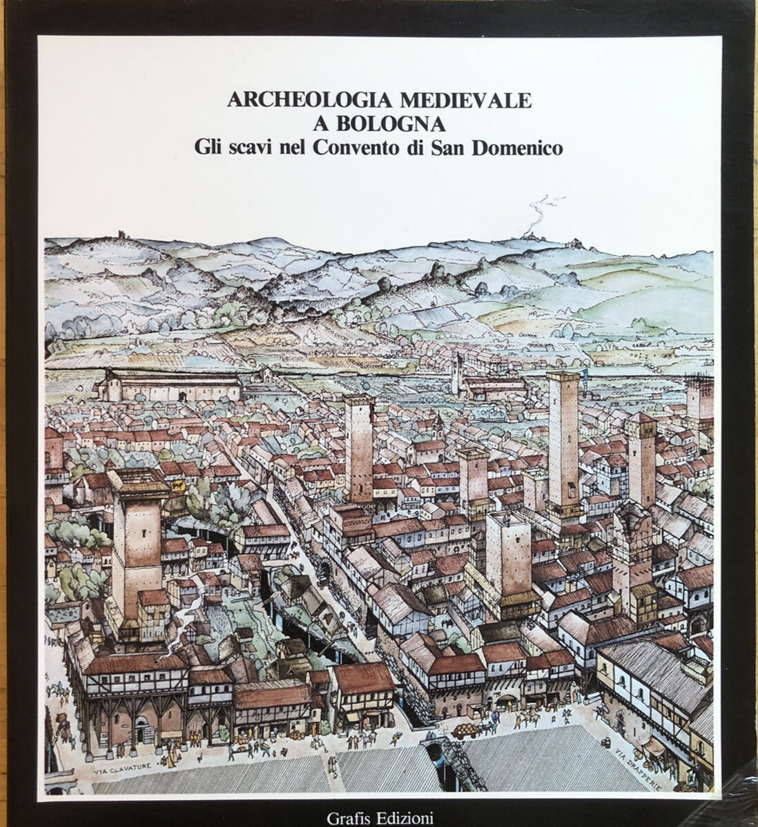 Archeologia medievale a Bologna, Gli scavi nel convento di San Domenico, Grafis