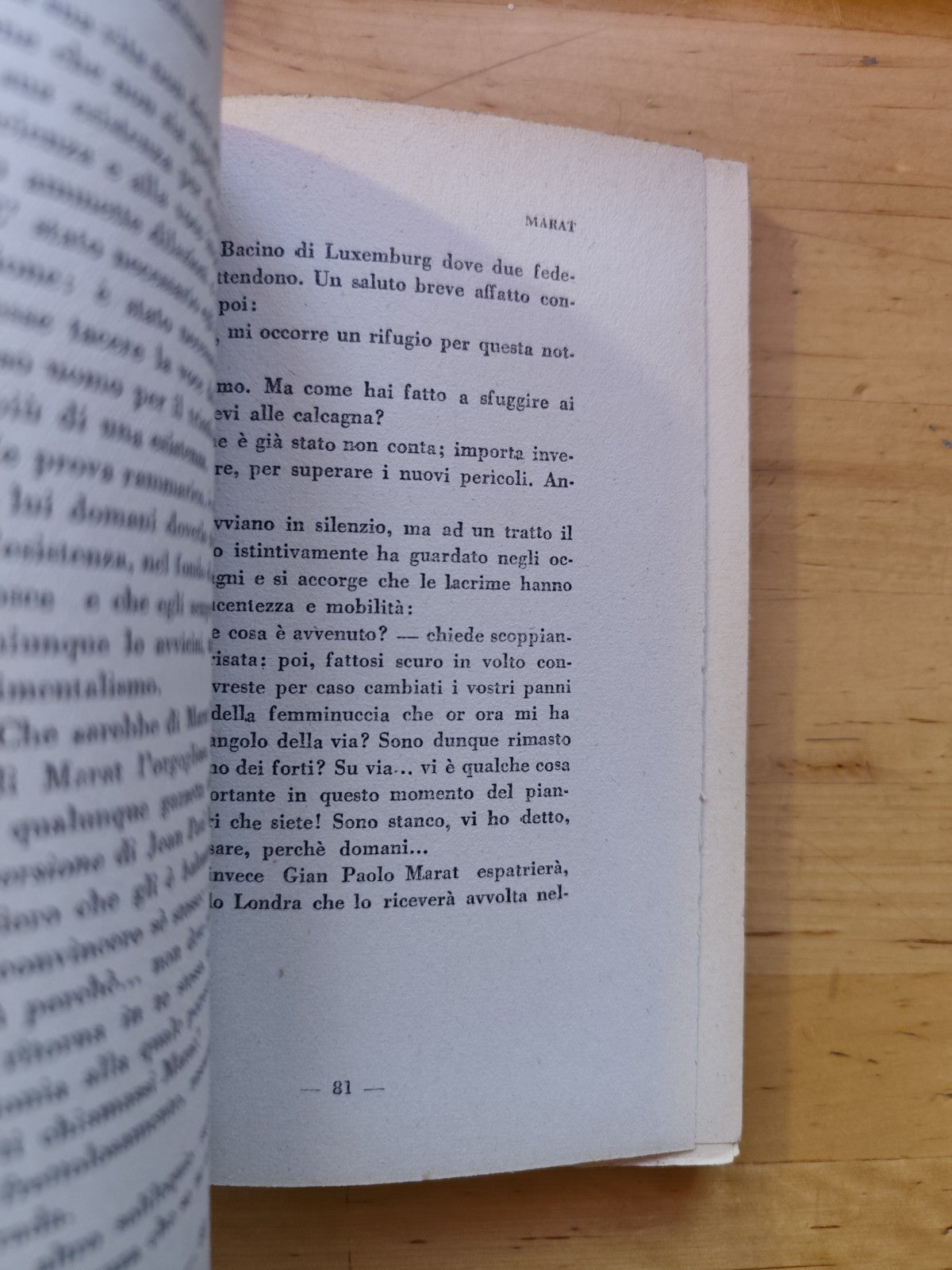 Marat - Federico Ottolenghi - edizioni Mediolanum 1935 - Collana Uomini e folle