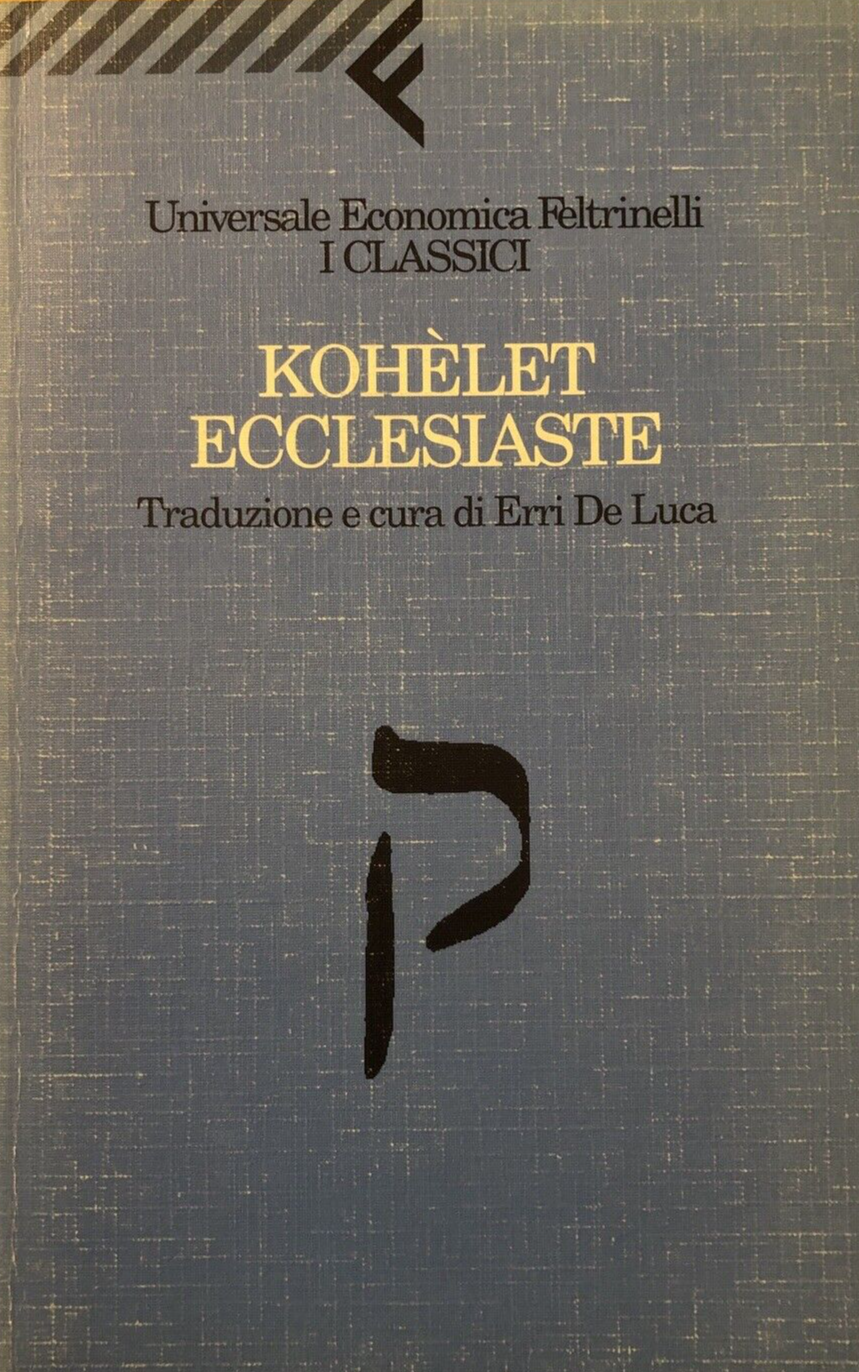 Kohèlet Ecclesiaste - Feltrinelli 1996