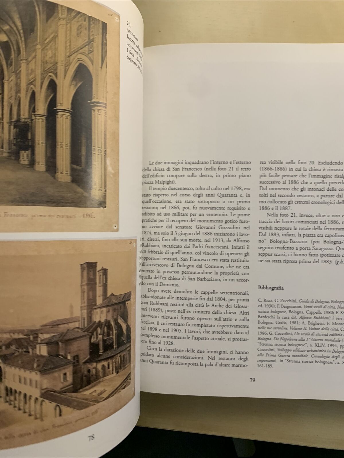 CENT'ANNI FA BOLOGNA - COSTA EDITORE, Sangiorgi Otello, Tarozzi Fiorenza #