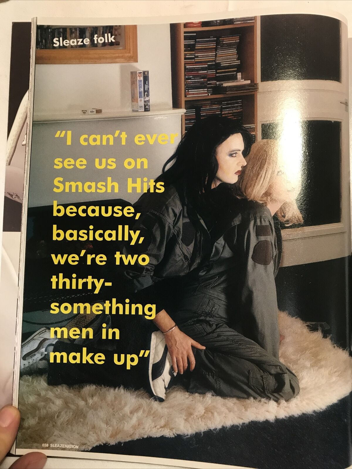 Sleazenation Jan/Feb 2003,COREY FELDMAN,ZIPPY & GEORGE,CRACK VILLAGE,RAY JOHNSON