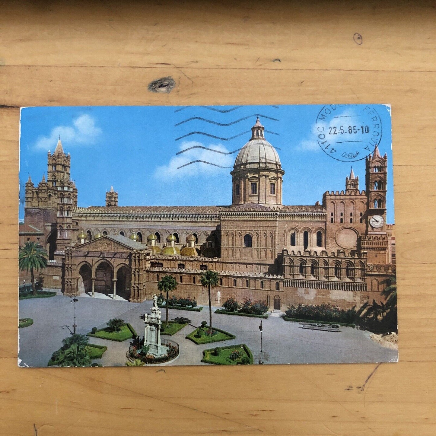 Cartolina PALERMO CATTEDRALE, VIAGGIATA 1983
