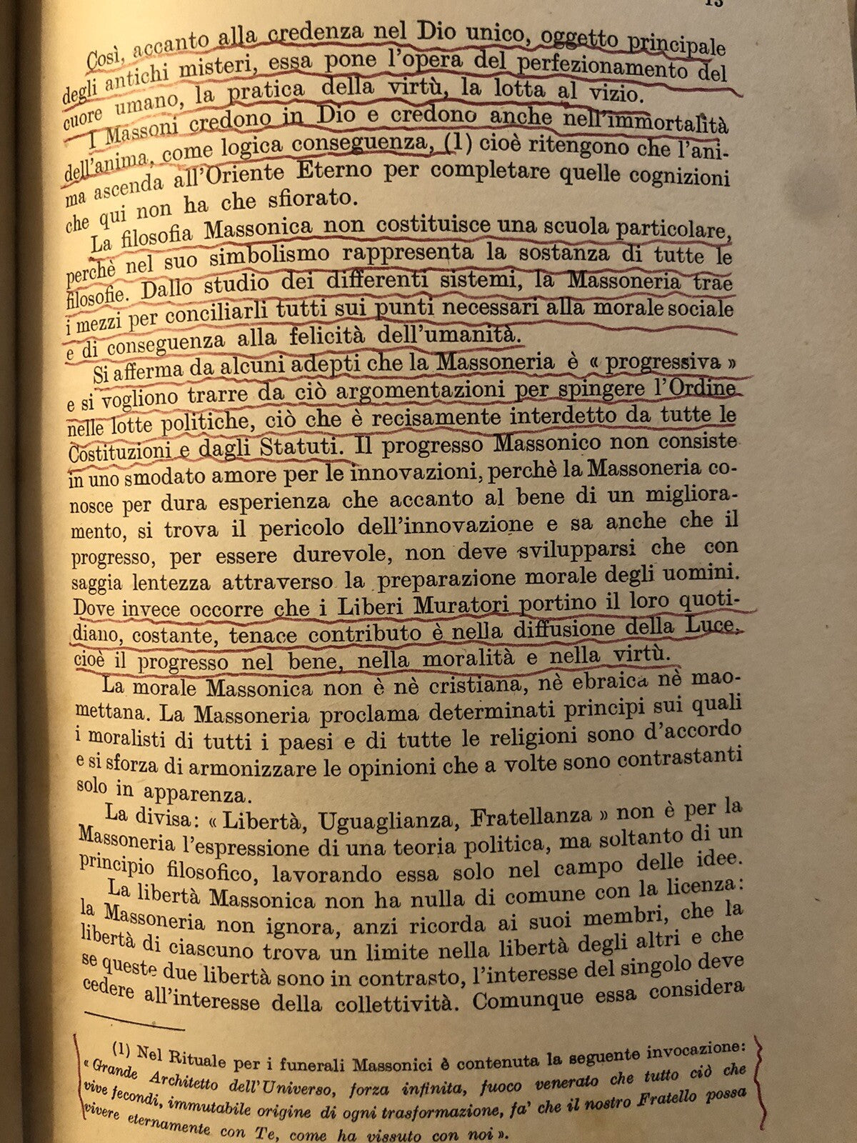 Il libro dei rituali del rito scozzese antico accettato, Salvatore Farina 1946