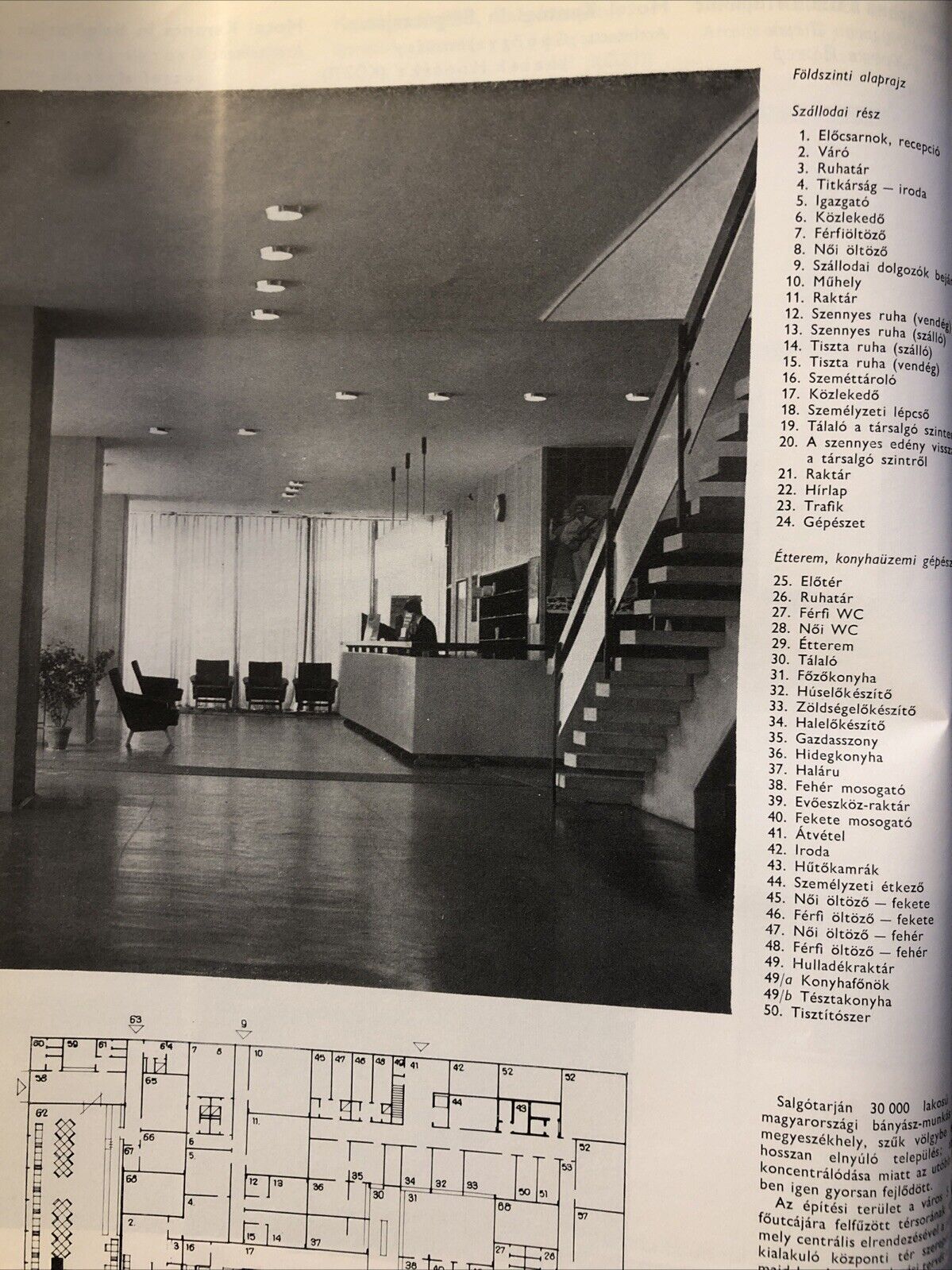 Magyar épitomuveszet 1965/1 HUNGARIAN ARCHITECTURE