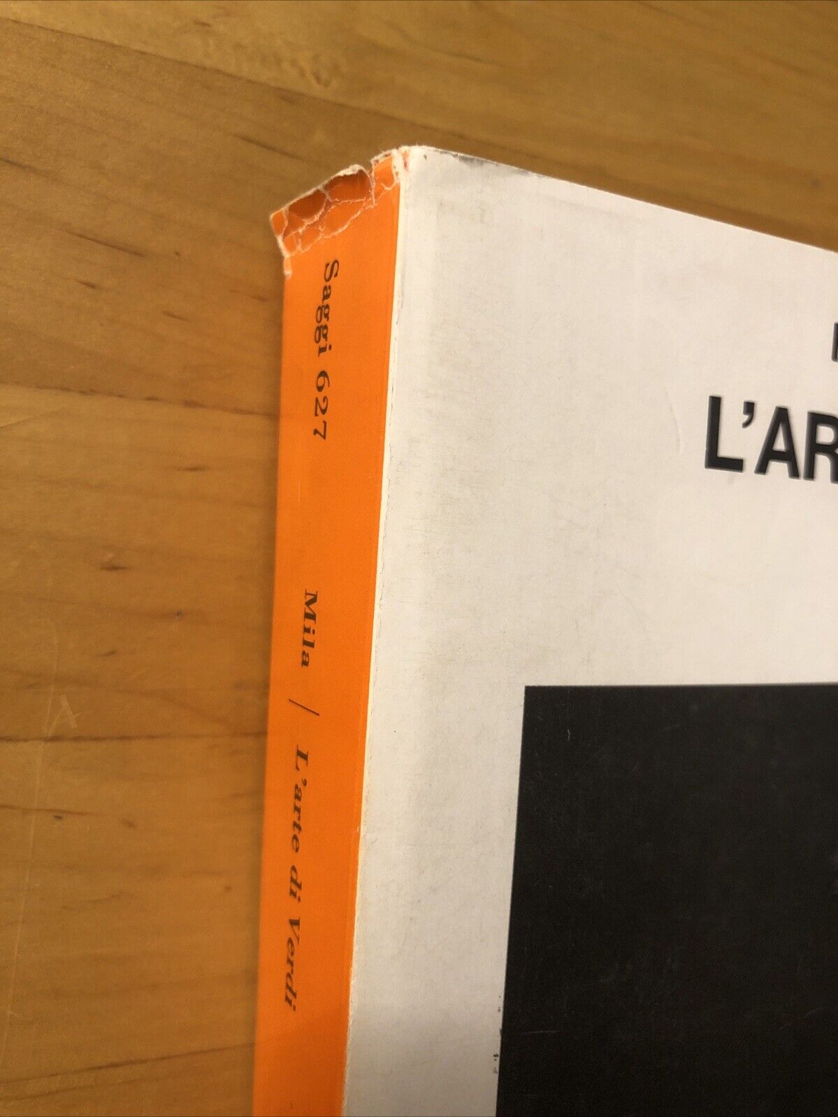 L'arte di Verdi - Massimo Mila. Einaudi 1980