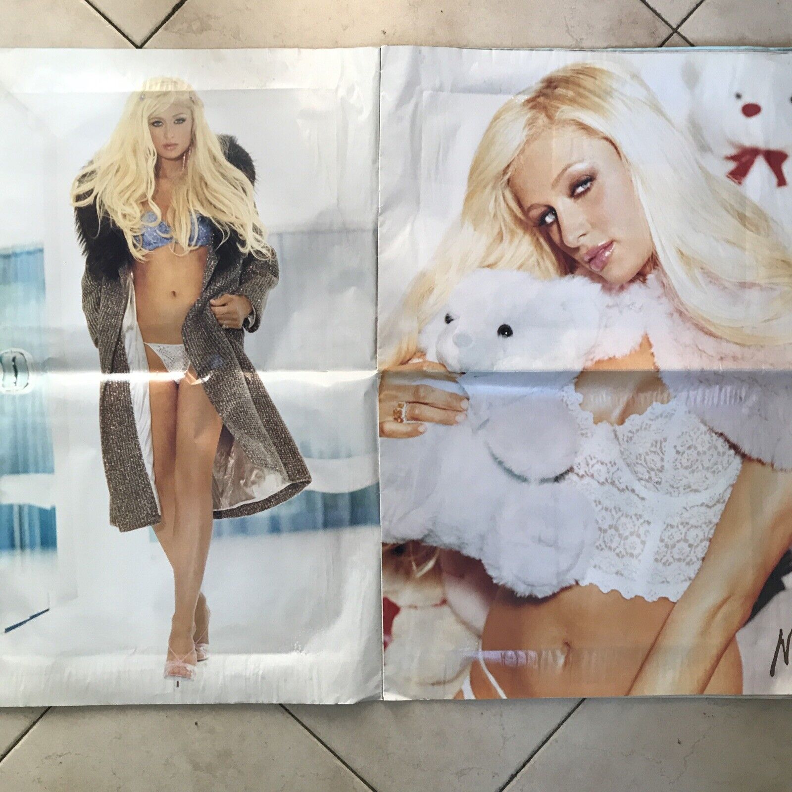 Paris Hilton Guess By Marciano Advertising Brochure Large #