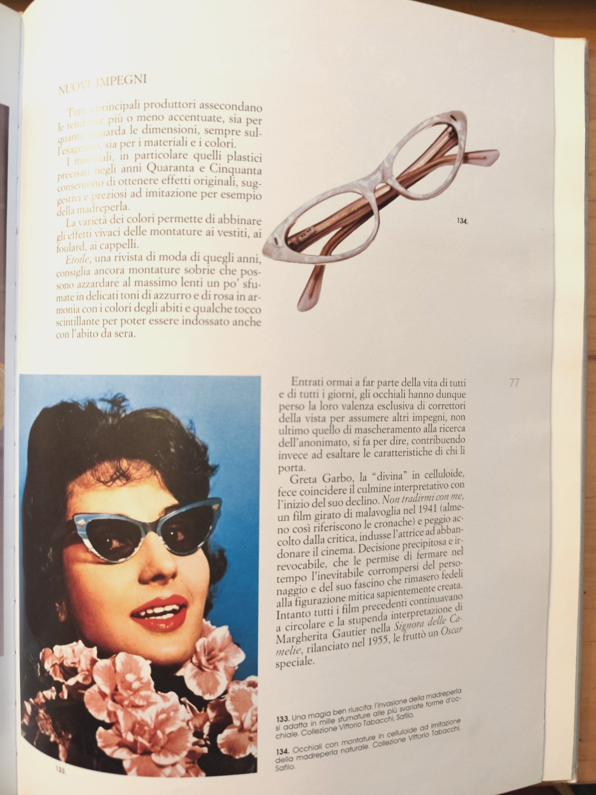 Occhiali & occhiali, storie di Moda. Giuseppe Pellissetti. Zanfi ed. 1990