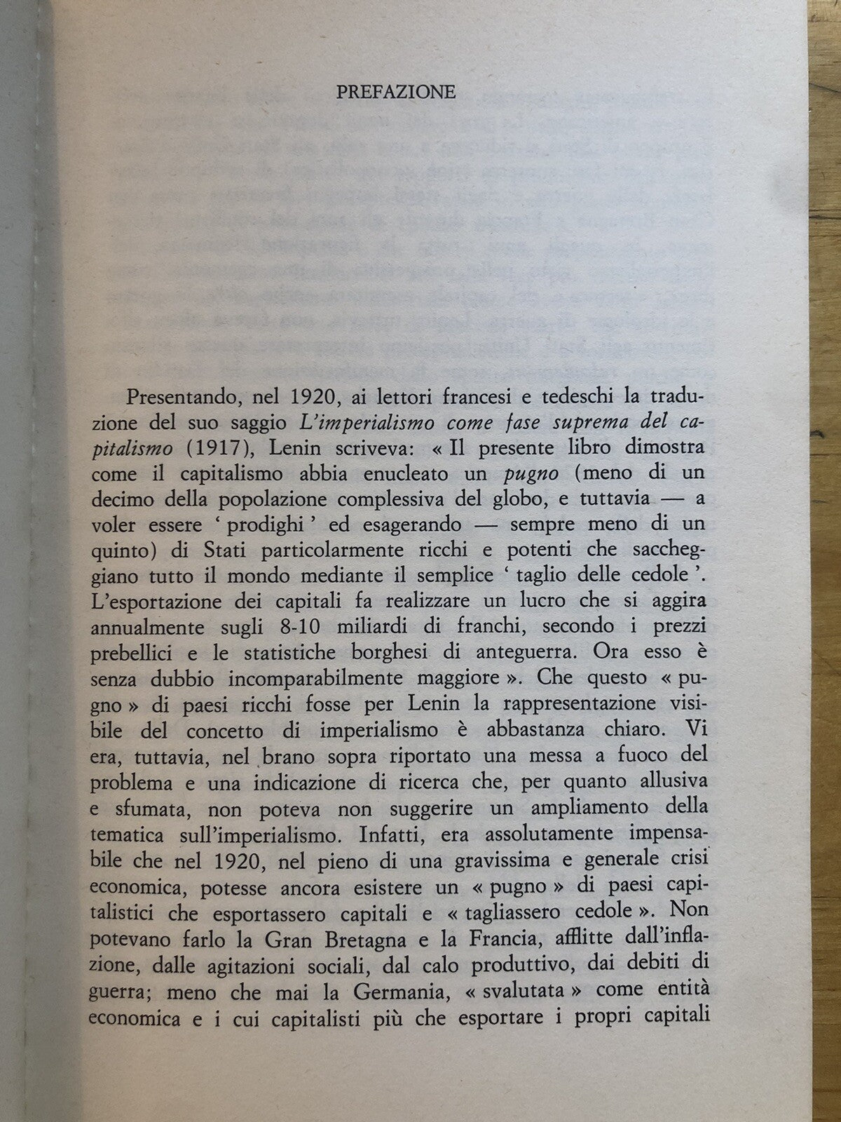 Sociologia dell'Imperialismo, Joseph Schumpeter - Laterza 1974