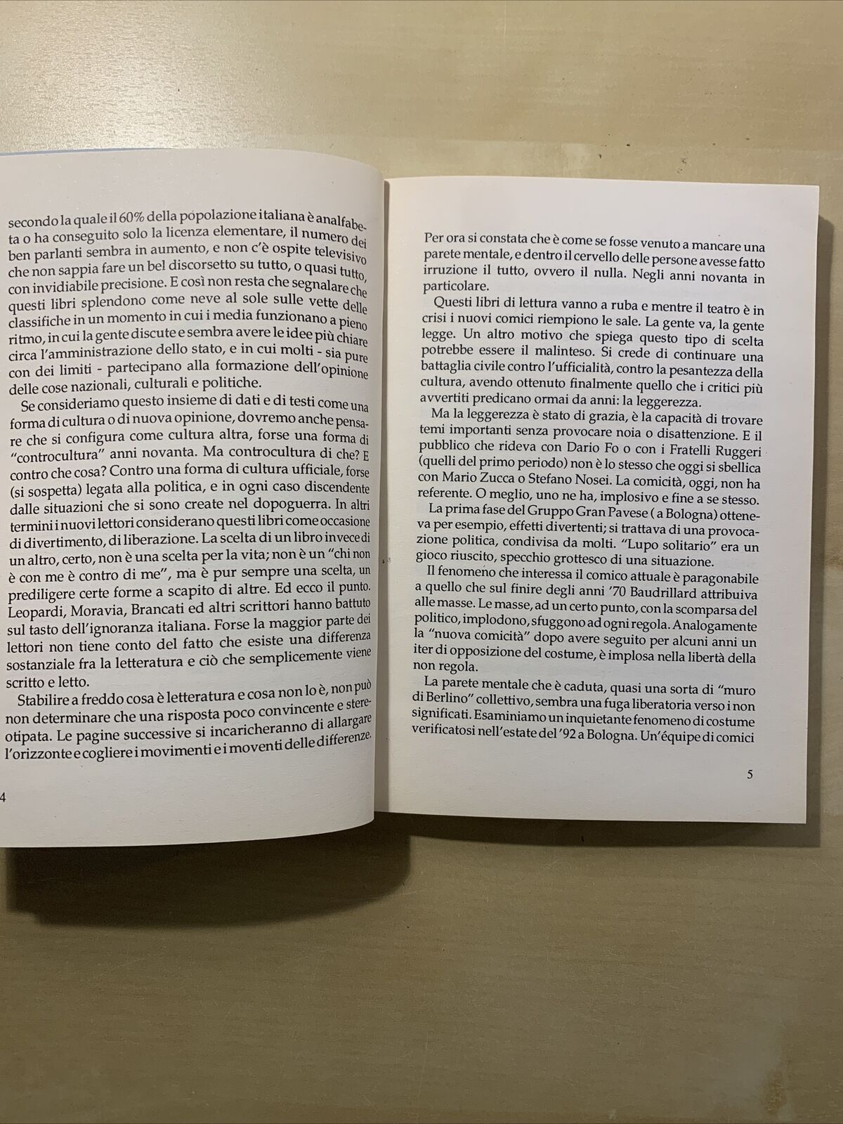 SCALISE GREGORIO - Ma cosa c'è da ridere ? Edizioni Synergon 1993 #