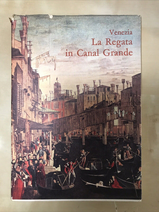 VENEZIA La Regata in Canal Grande, Composizione poetica in dialetto veneziano
