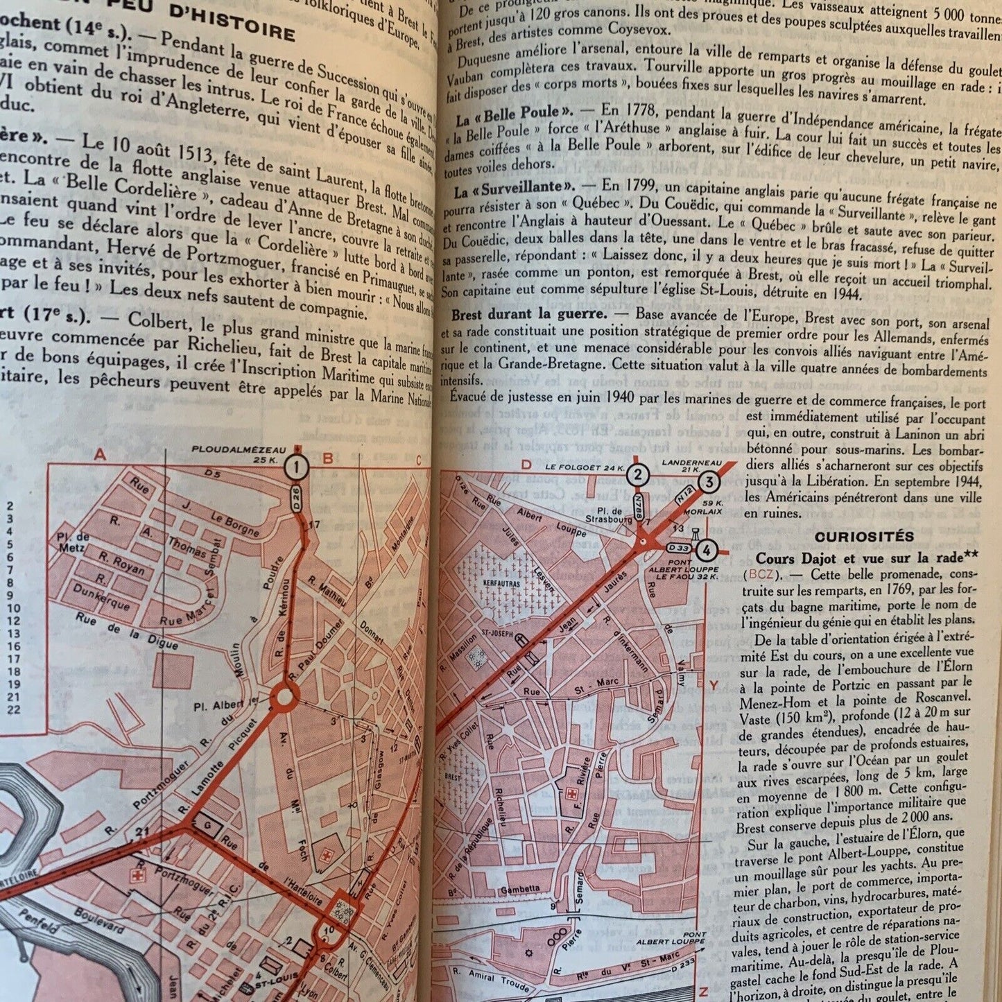 GUIDE DU PNEU MICHELIN - AUVERGNE, BRETAGNE 1963 '64