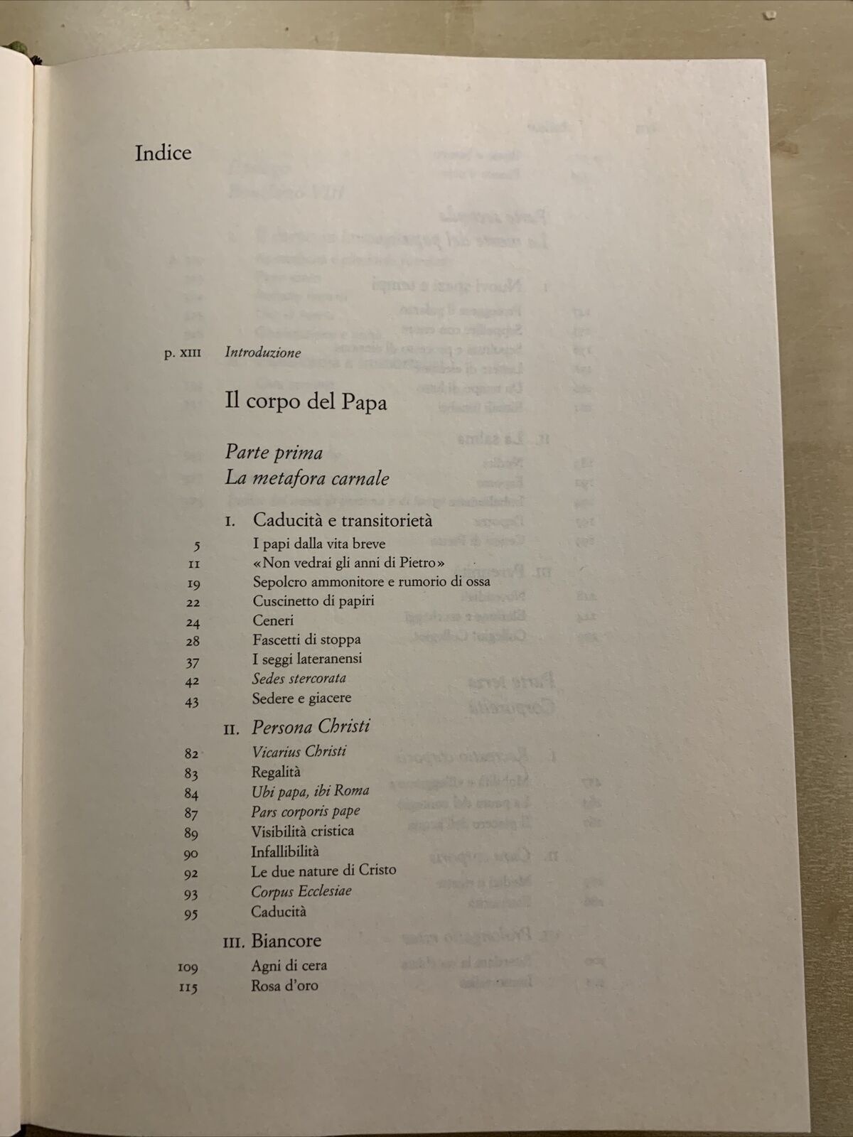 Il corpo del Papa - Agostino Paravicini Bagliani. Einaudi 1994