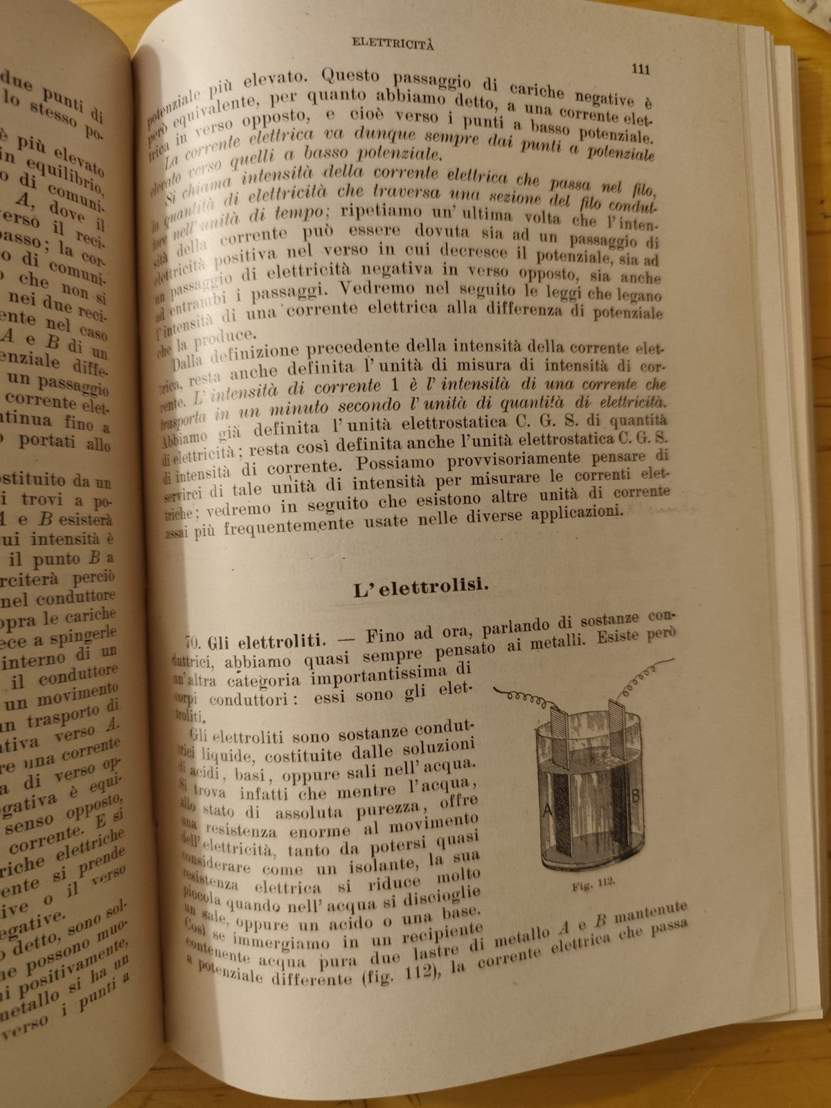 Fisica ad uso dei licei - Enrico Fermi - Zanichelli 1933. Seconda edizione