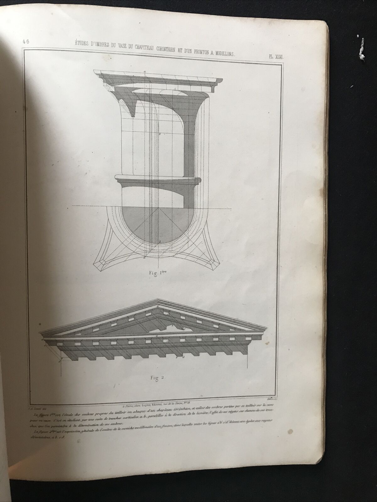 Traité élementaire pratique D'ARCHITECTURE étude cinq ordres, LEVEIL, Dopter cie