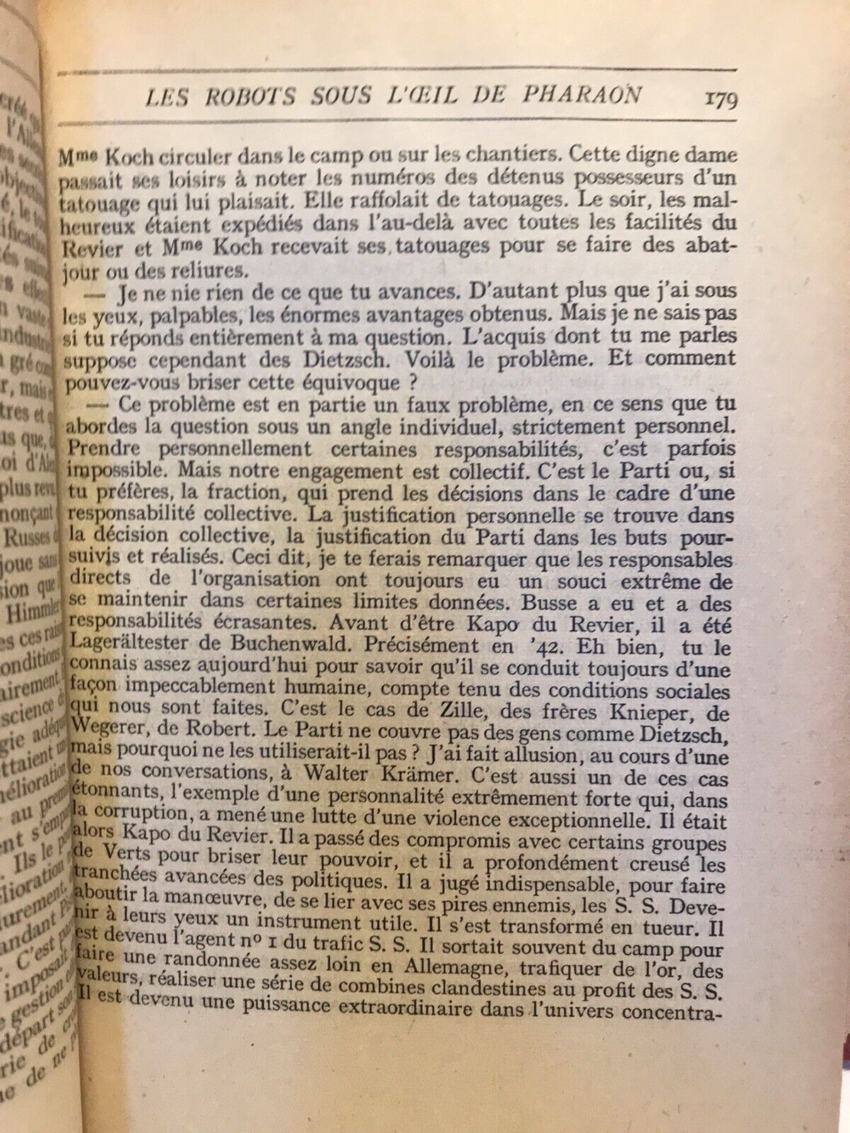 Les Jours De Notre Mort, David Rousset, Editions De Pavois Paris 1947