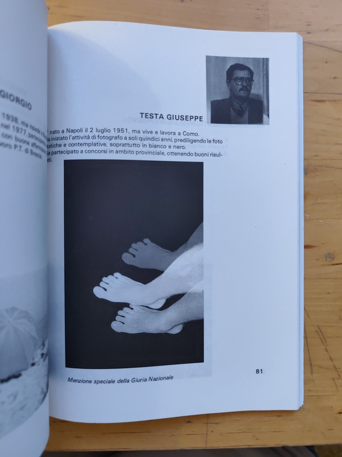 Concorso nazionale di fotografia estemporanea, Nuoro 1981 Porto Ainu