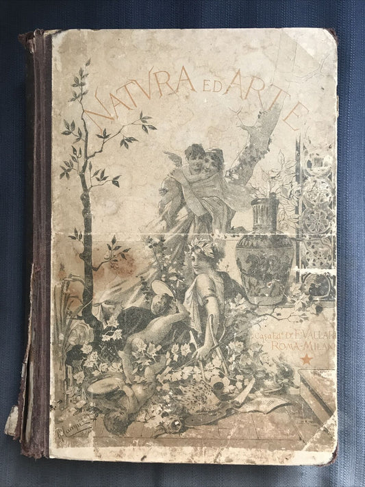 Natura ed arte - Vallardi. Anno XV (15). -Numeri dall'1 al 14 rilegati.