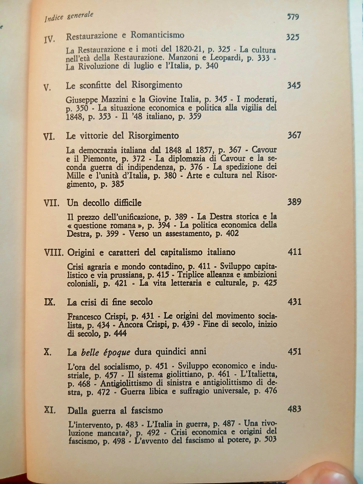 Storia degli italiani - Giuliano Procacci, Varia Club 1981 volume unico 580 pag.