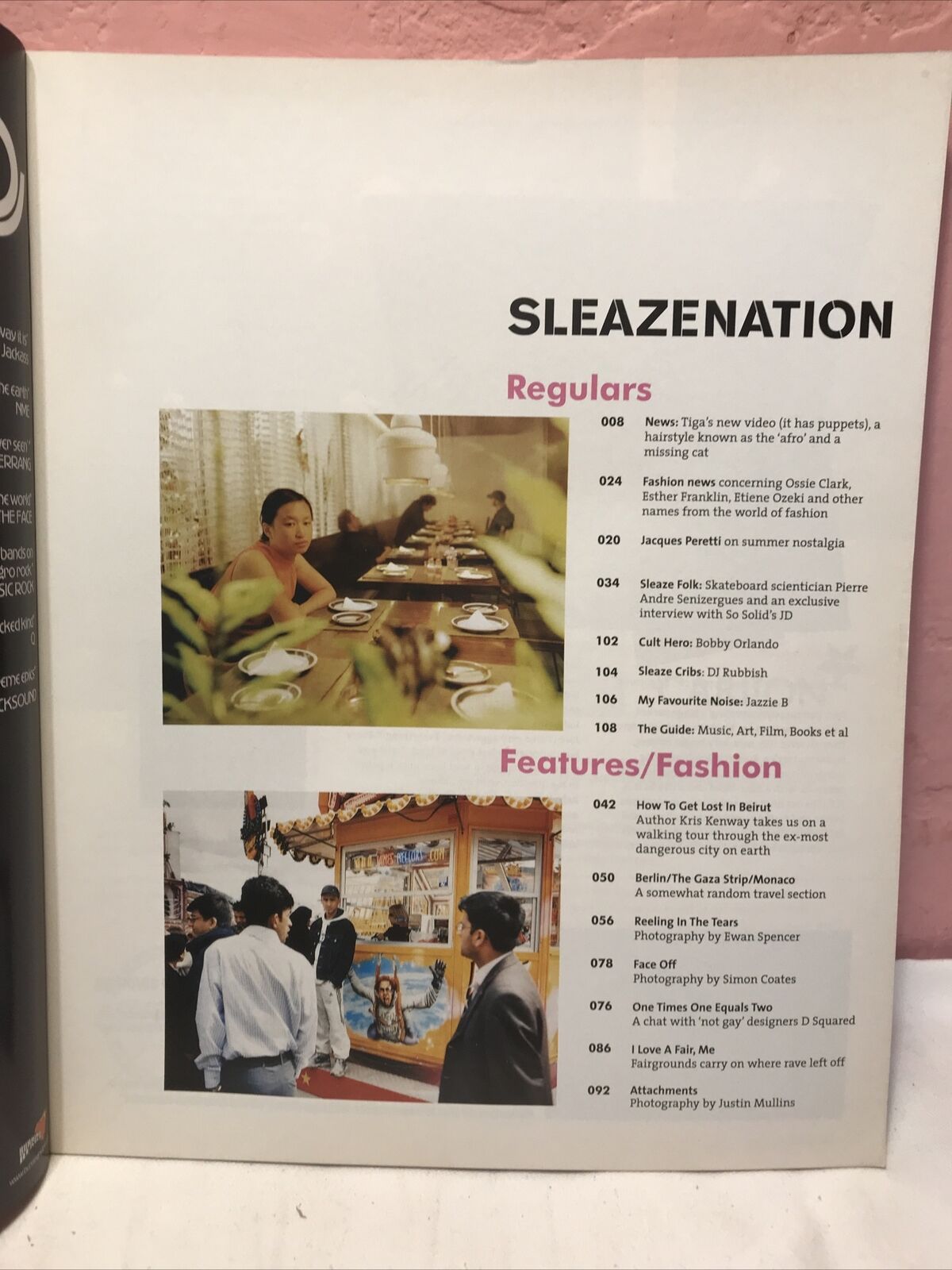 Sleazenation July 2003 DJ RUBBISH,BOBBY ORLANDO,JD,JAZZIE B,D SQUARED,J. PERETTI