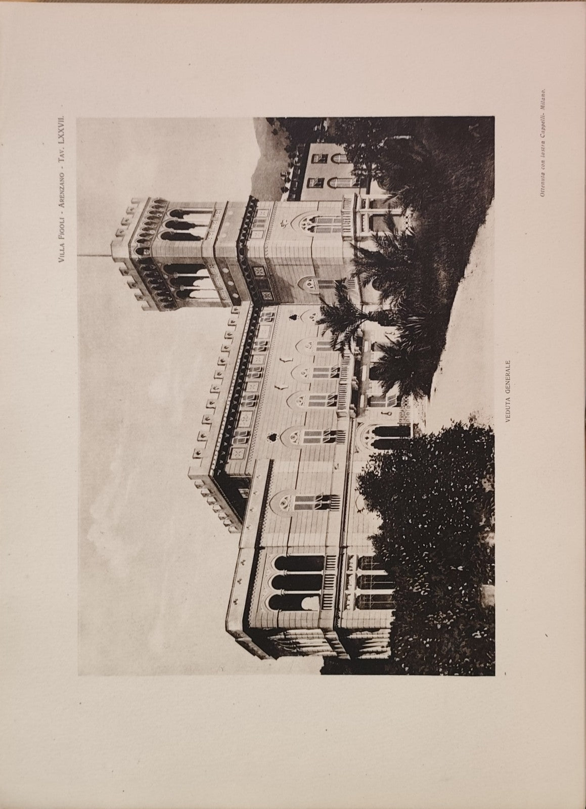 Ville e Castelli d'Italia, Riviera Ligure, Vittorio Cicala 1917, Gustavo Modiano