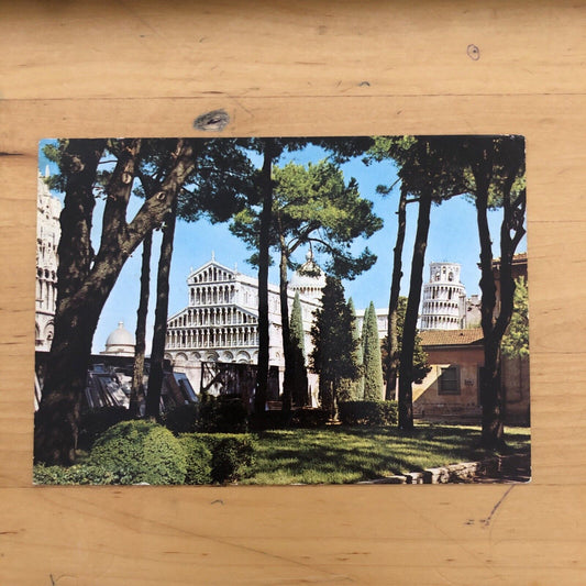 Cartolina PISA, LA PIAZZA DEI MIRACOLI - VIAGGIATA 1980