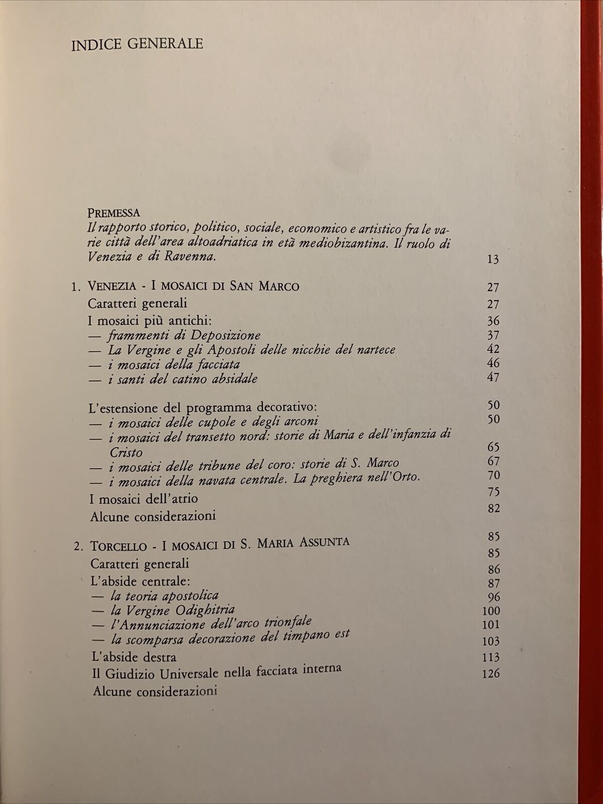 MOSAICI ALTOADRIATICI - Clementina Rizzardi, Rapporto Artistico Venezia Bisanzio