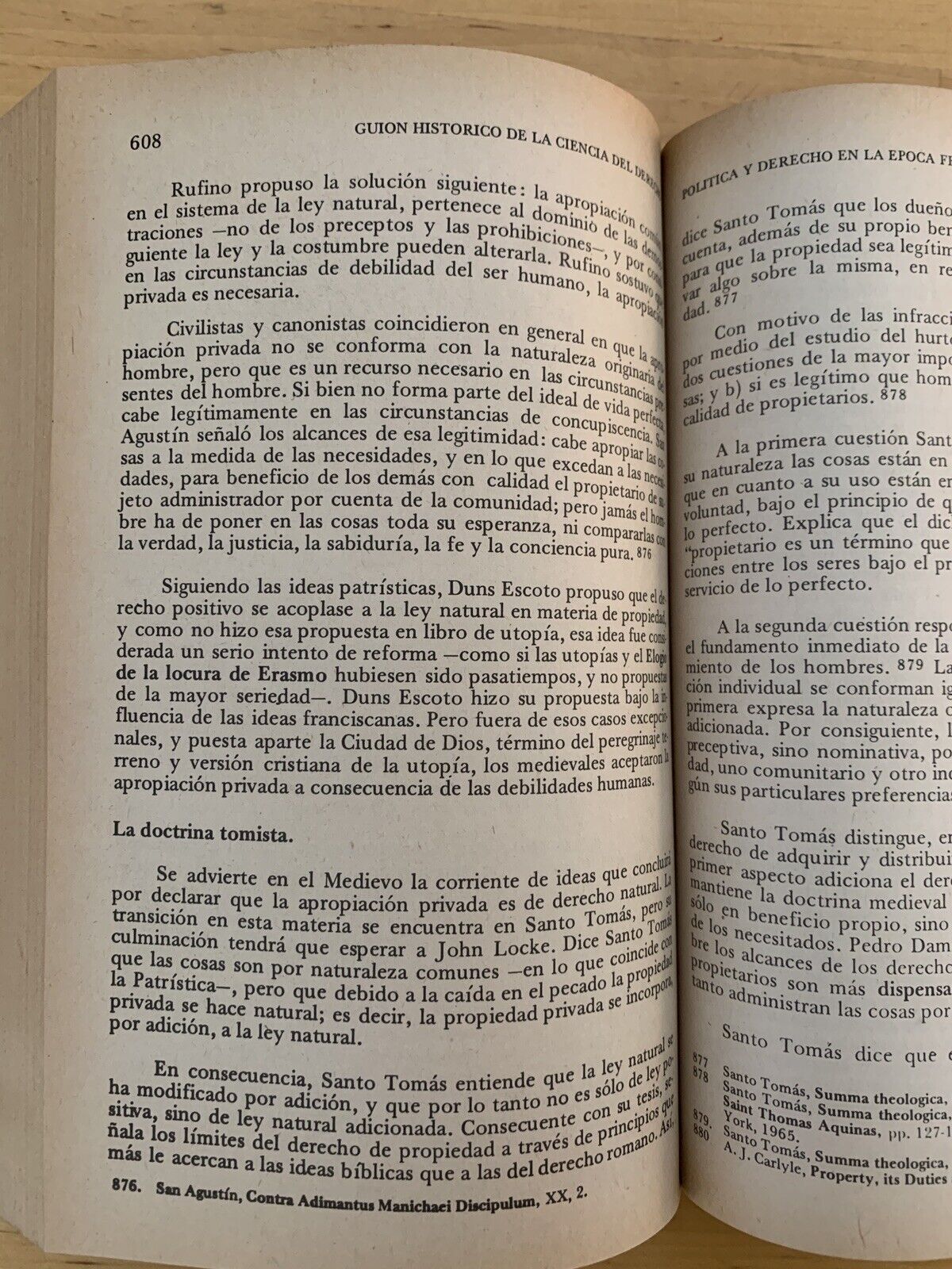 GUION HISTORICO DE LA CIENCIA DEL DERECHO -TOMO PRIMERO, UCA EDITORES 1978