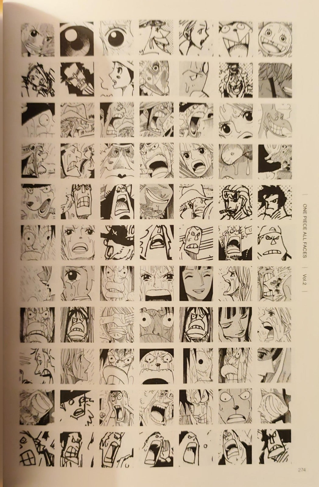 ONE PIECE - all faces 2. Eichiro Oda Shueisha 2022