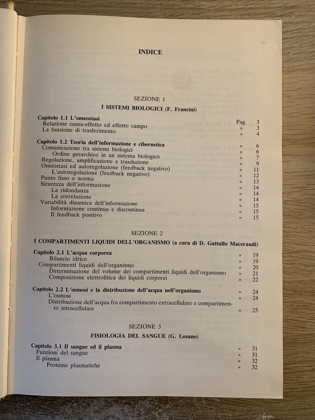 ELEMENTI DI FISIOLOGIA DELL'UOMO - UTET. Fabio Francini, Losano G. UTET 1985