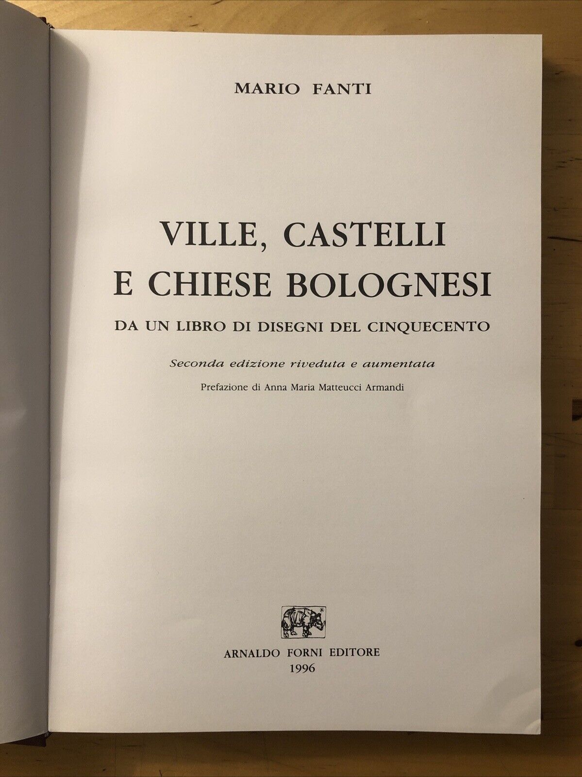 Ville Castelli e chiese Bolognesi da un libro di disegni del cinquecento. Fanti