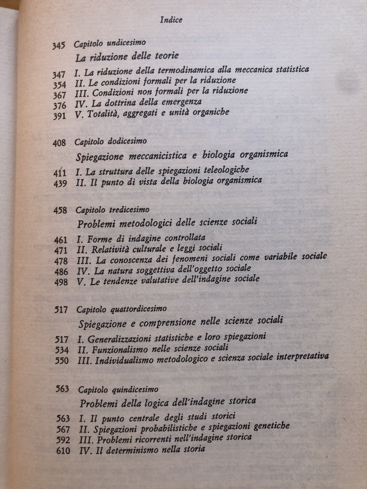 La struttura della scienza, Ernest Nagel - Feltrinelli editore 1981