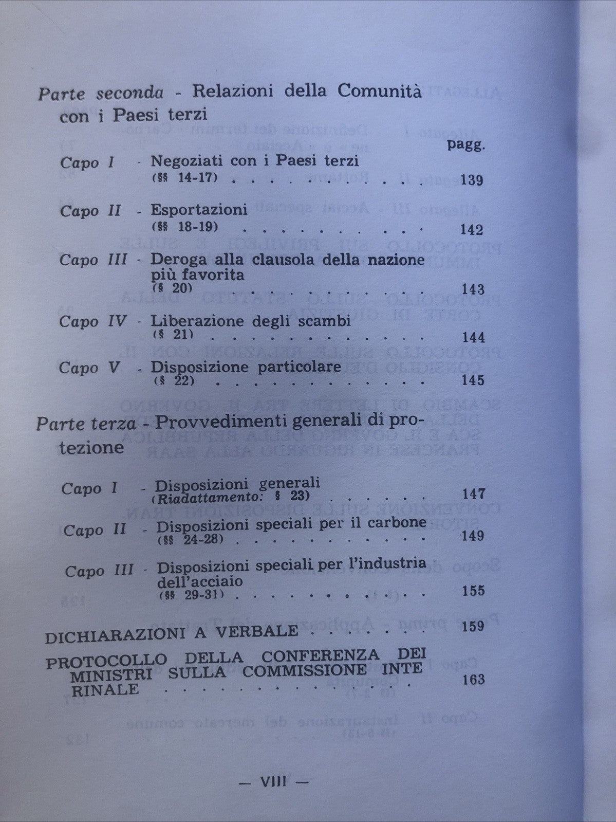 Trattato che istituisce la comunità europea del carbone e dell'acciaio